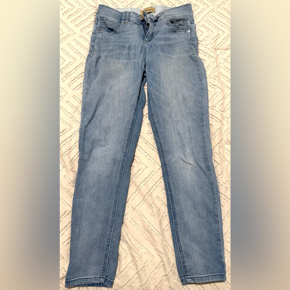Democracy Ab Technology Jeans Size 4 Light Wash Skinny Stretch Denim